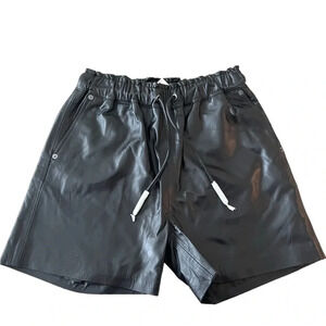 NWT Lita by Ciara leather shorts